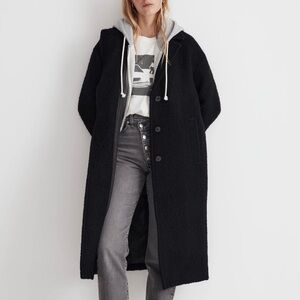 NWT Madewell Alonzo Boucle Wool Coat